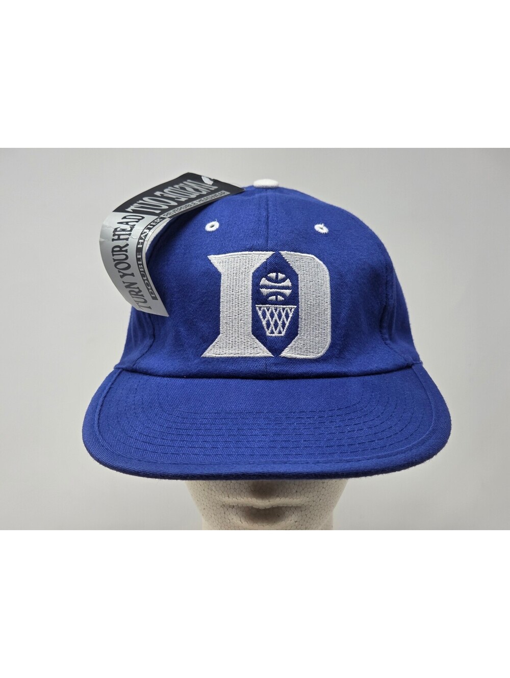 Duke Blue Devils Vintage Double Hatter Strapback Hat New 90s